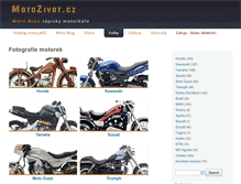 Tablet Screenshot of fotky.motozivot.cz